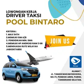 Lowongan Kerja Taksi Driver Blue Bird