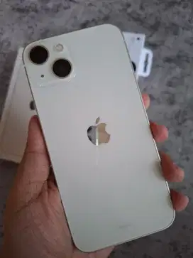 Iphone 13 starlight 128 RESMI + Charger ORI GARANSI ON