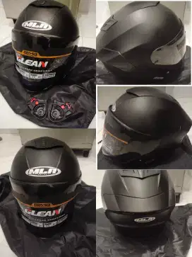 Helm MLA Ori hitam dop