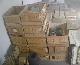 Peti kayu tempat barang ukuran besar kayu tebal anti rayap