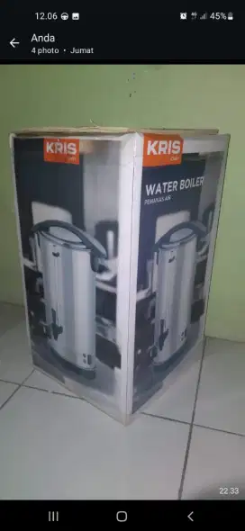 DI JUAL WATER BOILER ( masak air & penghangat air ) MEREK KRIS