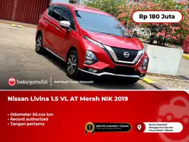 [ WARRANTY ] Nissan Livina 1.5 VL AT Merah 2019/2020