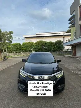 Honda Hrv 2020 Prestige dp20jt 1.8 / Se /E 2021 - Hitam 2019  record