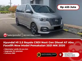 [ KM ANTIK 22RB ] Hyundai H-1 2.5 Royale CRDI AT Abu 2021 NIK 2020