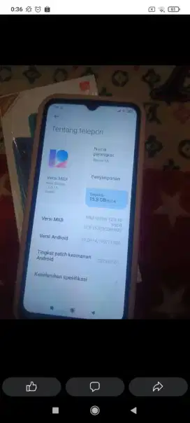 Hp redmi 9A ram 3/32