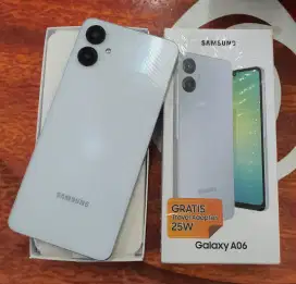 Samsung Galaxy A06 Ram 4/128 Fulset ( Seminggu Pakai ) Garansi Panjang