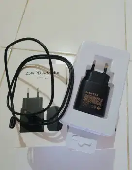 Jual murah cas hp samsung 25 watt super fast charging, harga pas