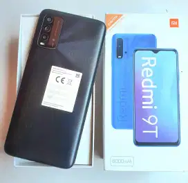 Redmi 9T Ram 4/64 Fulset Segel Nominus, Snapdragon 662 , Batre 6000mAh