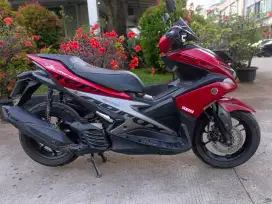 Yamaha Aerox 155 LED Tahun 2018 Pajak Hidup Mesin Halus Siap tancapGas