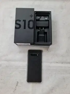 Samsung S10 Plus 8/128 GB Black Mulus Fullset Grs SEIN