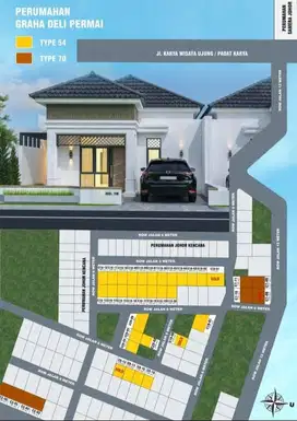 PROMO JANUARI Dijual - Rumah Cantik Harga Murah Type 54 Karya Johor