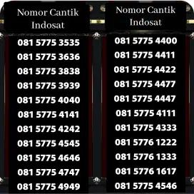 Nomor Cantik Indosat 11 Digit ( Langka)