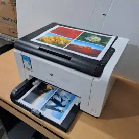 Ready printer HP LaserJet Color CP 1025 full toner dan garansi.