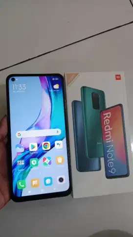 Redmi not9... Ram 4/64.fullset minus pmkaian