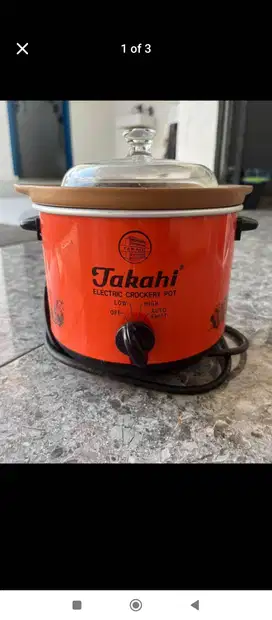 Preloved Takahi Slow Cooker 1,2liter