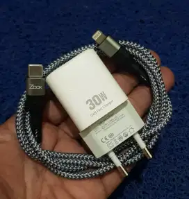 Charger ORI GaN EX pake iphone 13pro Fast 30watt siap pake