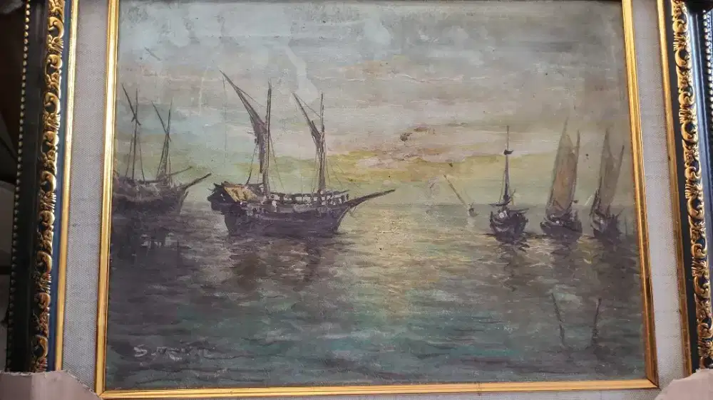 LUKISAN PERAHU LAYAR