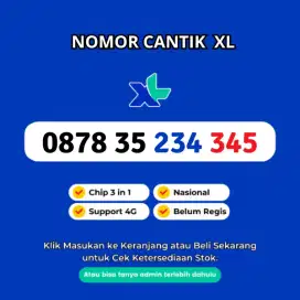 Nomor cantik xl murah