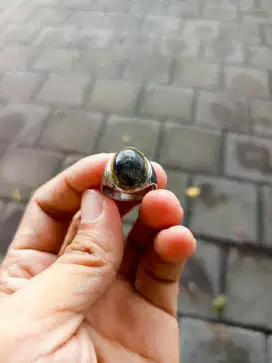 Cincin baru galih kelor serat badar pasir emas