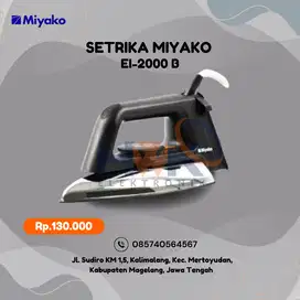 Setrika Miyako EI-2000B EI2000B Gosokan Dry iron EI 2000 B Classic