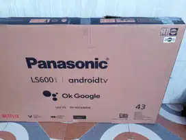 TV LED ANDROID PANASONIC 43 FULL HD Digital TV Netflik Mulus