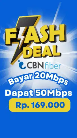 PASANG WIFI PROMO CBN FIBER