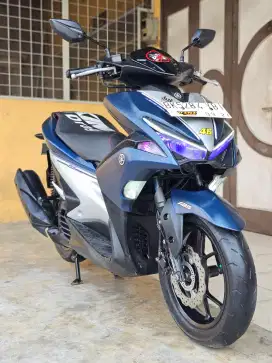 Yamaha Aerox / Aerox 155 2017 ABS Keyless, Warna Blue Premium Metalic.