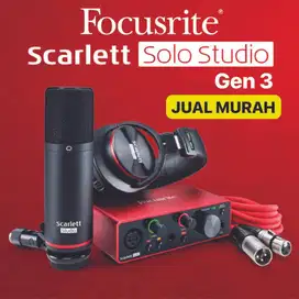 Soundcard Focusrite Scarlett Solo Studio Gen 3