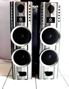 speaker pasif dobel 6inch tower