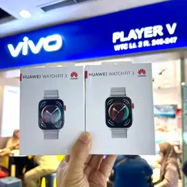 Huawei Watch Fit 3 Grey NFC New Garansi Resmi 1 Tahun