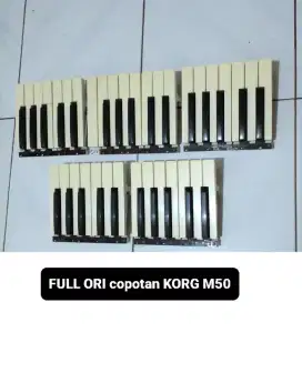 Tuts keyboard Korg M50 ORI bisa KingKorg/Kross/PS60/X50/PA300/500/600