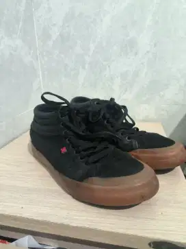 Jual DC men's Evan smith hi S black ORIGINAl