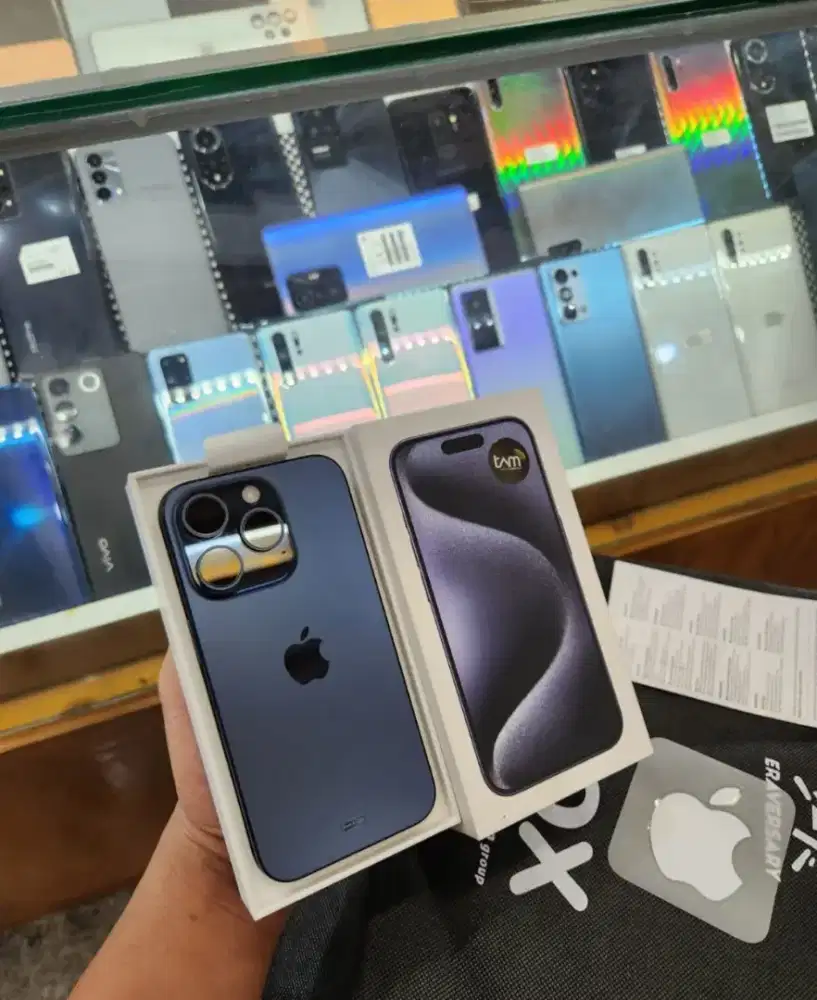Iphone 15 Pro 256 GB iBox Kondisi Istimewa