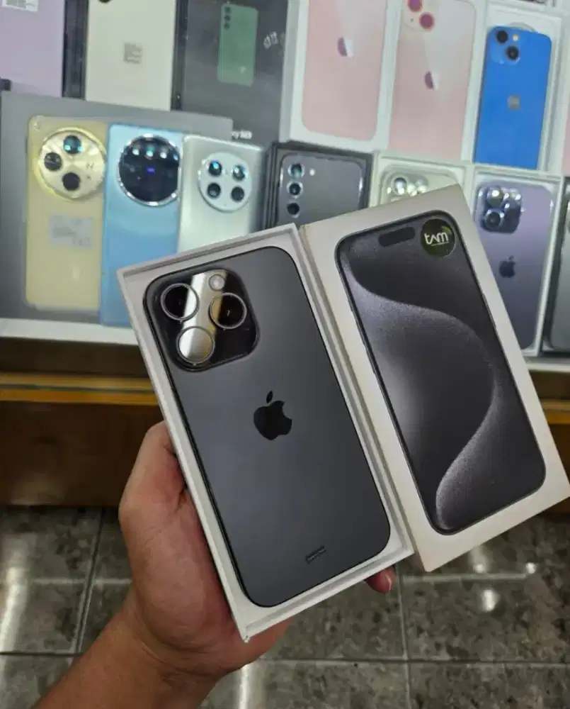 Iphone 15 Pro 256 GB iBox Kondisi Seperti Baru