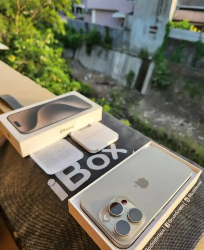 Iphone 15 Pro 128 GB iBox Kondisi Istimewa