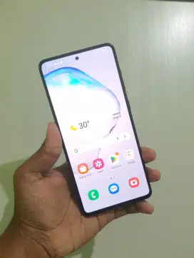 SAMSUNG NOTE 10 LITE 8/128 GB SEIN FINGER ON BISA NEGO