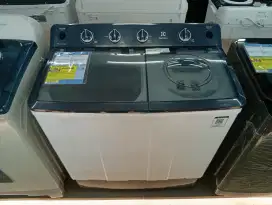 Mesin Cuci 2 Tabung Electrolux 12 KG Bisa Dicicil Tanpa DP Bunga 0%