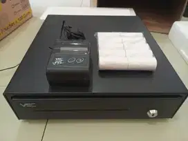 Cash Drawer dan Printer Kasir Bluetooth