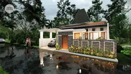 HUNIAN BERDESAIN VILLA ALA MODERN DI PERUMAHAN EKSKLUSIF KLATEN