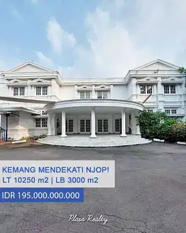 Dijual Ex Gedung Sekolah BAWAH NJOP,  Jl Kemang Timur, Kemang Jakarta