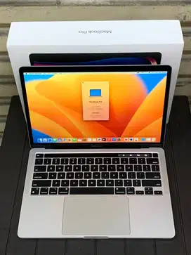 MacBook Pro 13 2020 M1 8gb 256gb Silver Ex iBox Fullset Original