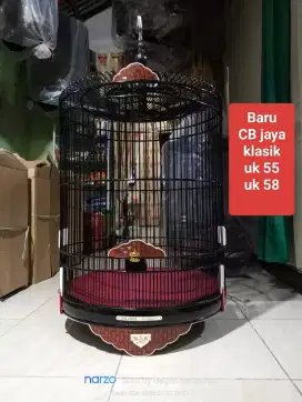 sangkar murai CB JAYA klasik alusan