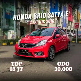 [ KM 39 RB ] BRIO 1.2 E SATYA A/T NIK 2016