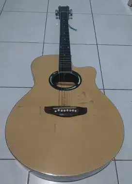 Gitar Akustik Senar String Bonus Buku Belajar Gitar Bolong