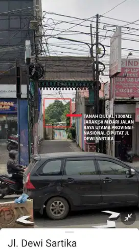 Murah Banget Tanah Ciputat  Strategis Pinggir Jalan Dekat Tol