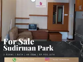 Dijual Apartement 2 BR Furnished Lantai Sedang