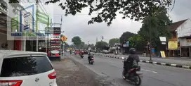 Tanah strategis pinggir jalan raya dekat kampus UMS surakarta