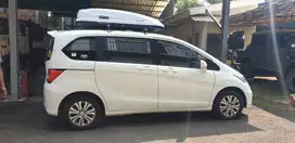 roofbox honda freed putih roof rack box lewa 550 liter