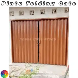 Rolling Door Folding Gate Pintu Pengaman Ruko Kios Garasi Sliding Besi