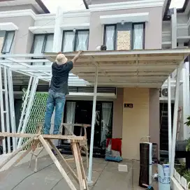 atap bocor kanopi atap bajarigan terpasang renopasi rumah dll